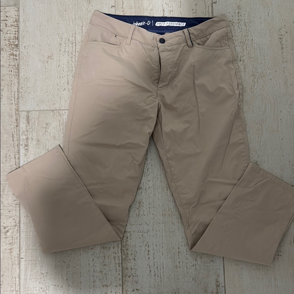 Johnnie O Men's 33-32 Khaki Pants in excellent condition.